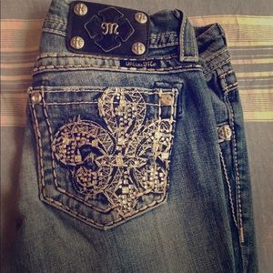 Size 25 miss me slim bootcut